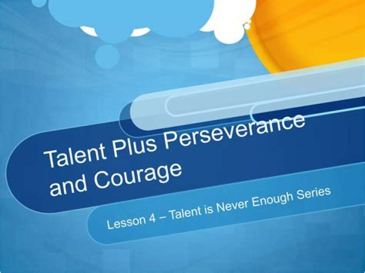 A Journey Of Talent, Passion, And Perseverance