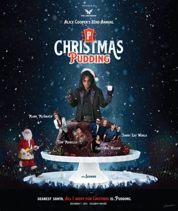 Alice Cooper's 20th Annual Christmas Pudding |