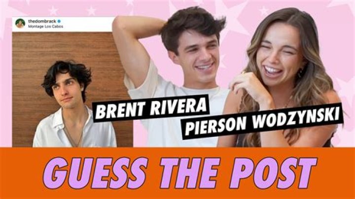 Brent Rivera And Pierson's Relationship Unveiled