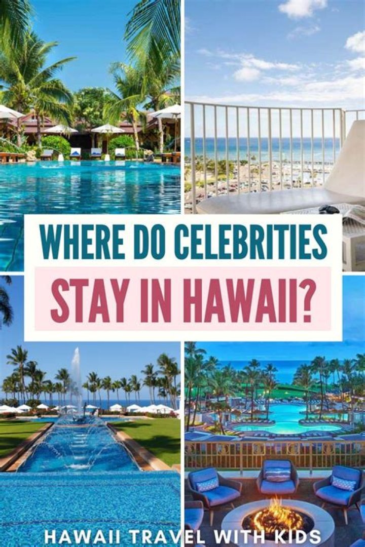 Celebrities In Maui Right Now Revealed