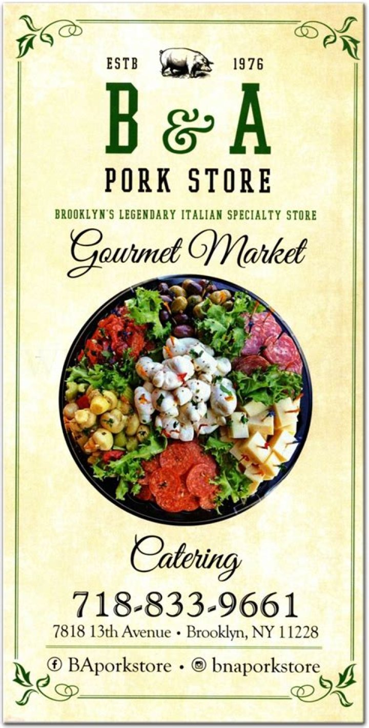 Discover The Secrets Of A B & A Pork Store Menu For An Unforgettable Culinary Adventure