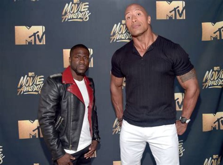 Kevin Hart And Dwayne Johnson