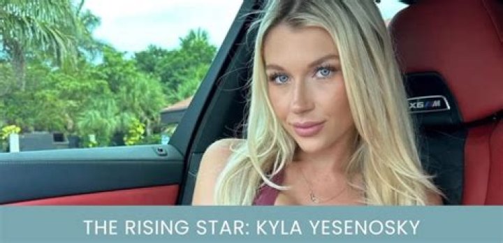 Kyla Yesenosky Naked: The Rising Star and Her Journey to Fame