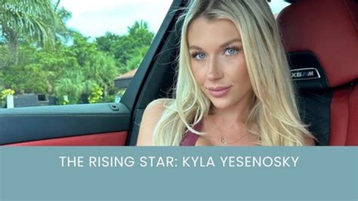Kyla Yesenosky: The Rising Star of OnlyFans