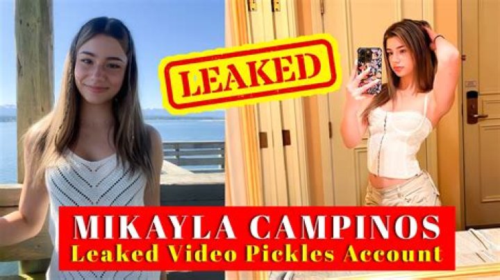 Mikayla Campino Leaks: Unveiling the Controversy and Impact