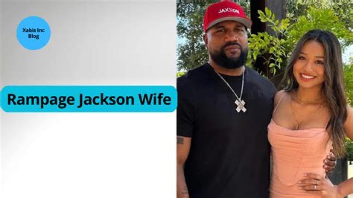Rampage Jackson's Wife: A Deep Dive into the Life of a UFC Legend and His Partner
