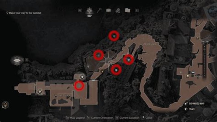 RE4 Remake Blue Medallions Location (Cliffside Ruins) |